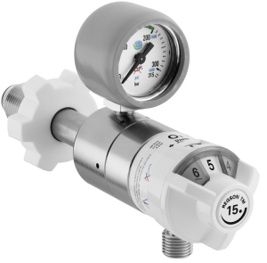 Manodétendeur avec débimètre à orifices pré-calibrés