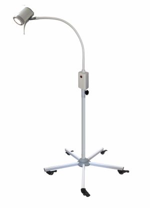 Lampe d'éxamen sur roulettes à 7 LED