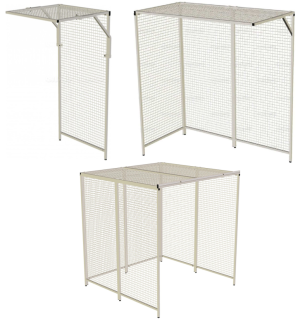 Cage de Pouliethérapie