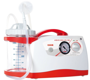 Aspirateur de mucosité portable avec batterie